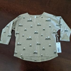NWT Rylee + Cru Mountains LS Tee 12-18months